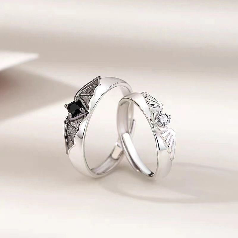 Silver Butterfly Open Ring