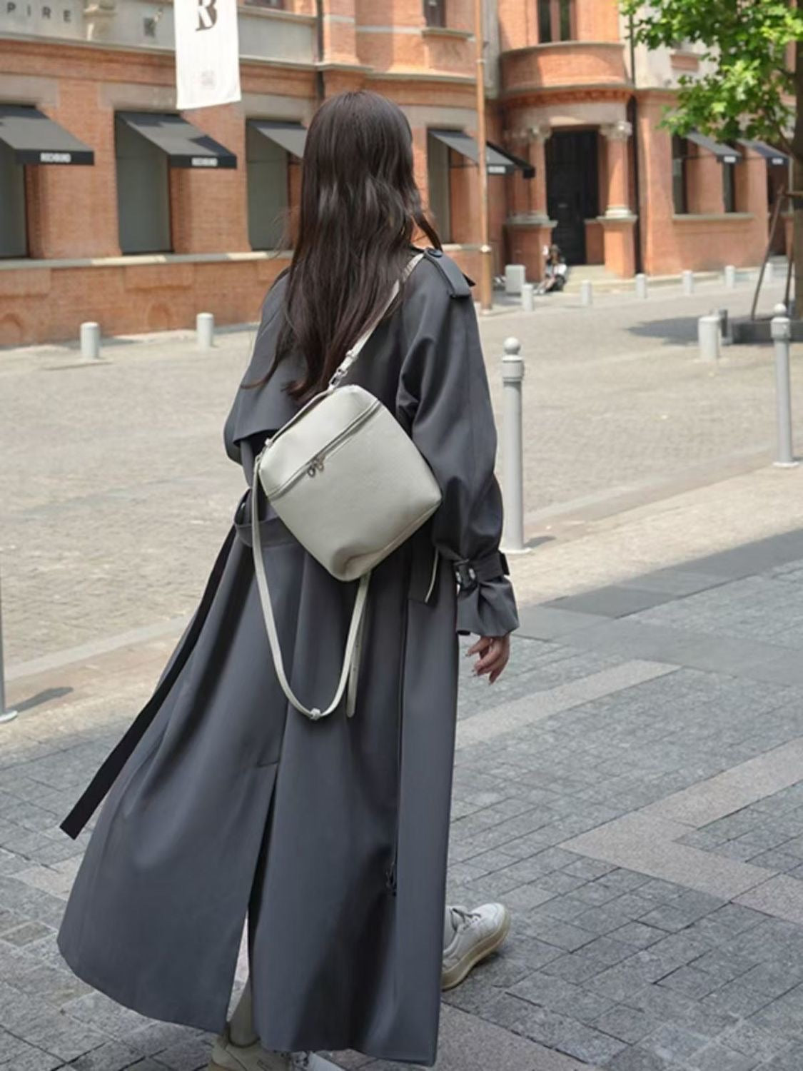 Extra-Long Trench Coat