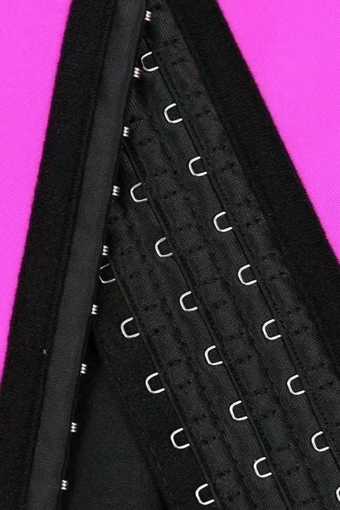 Triple strap waist trainer