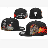 Philadelphia Phillies 'Brotherly Love' 2008 World Series Skull Edition Cap