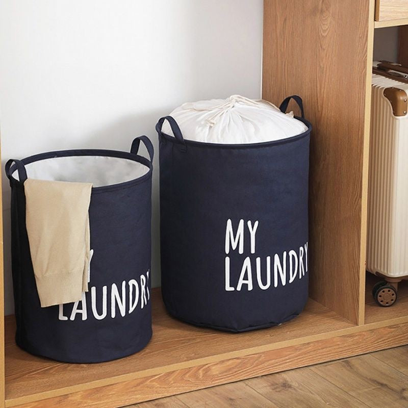 Tufted laundry bag