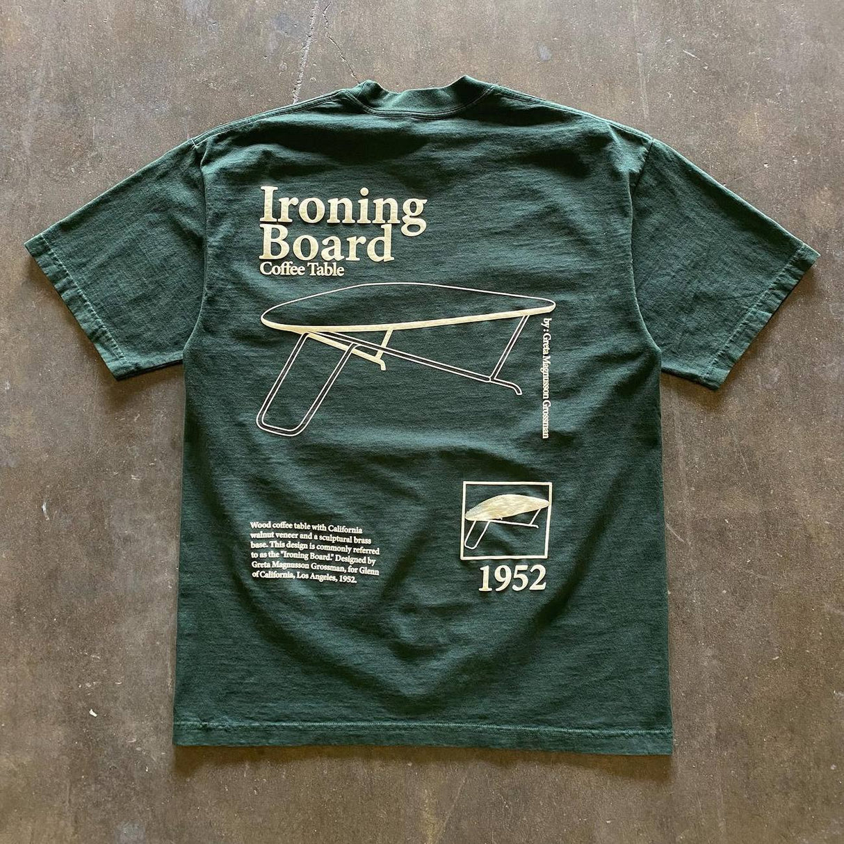 1952 board graphic T-shirt