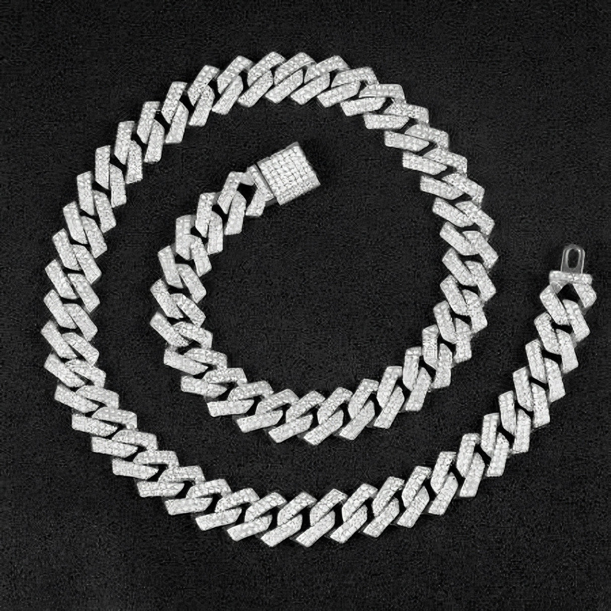 Silver cuban Chain