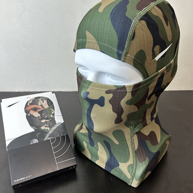 Nike camo Pro therma-fit hood