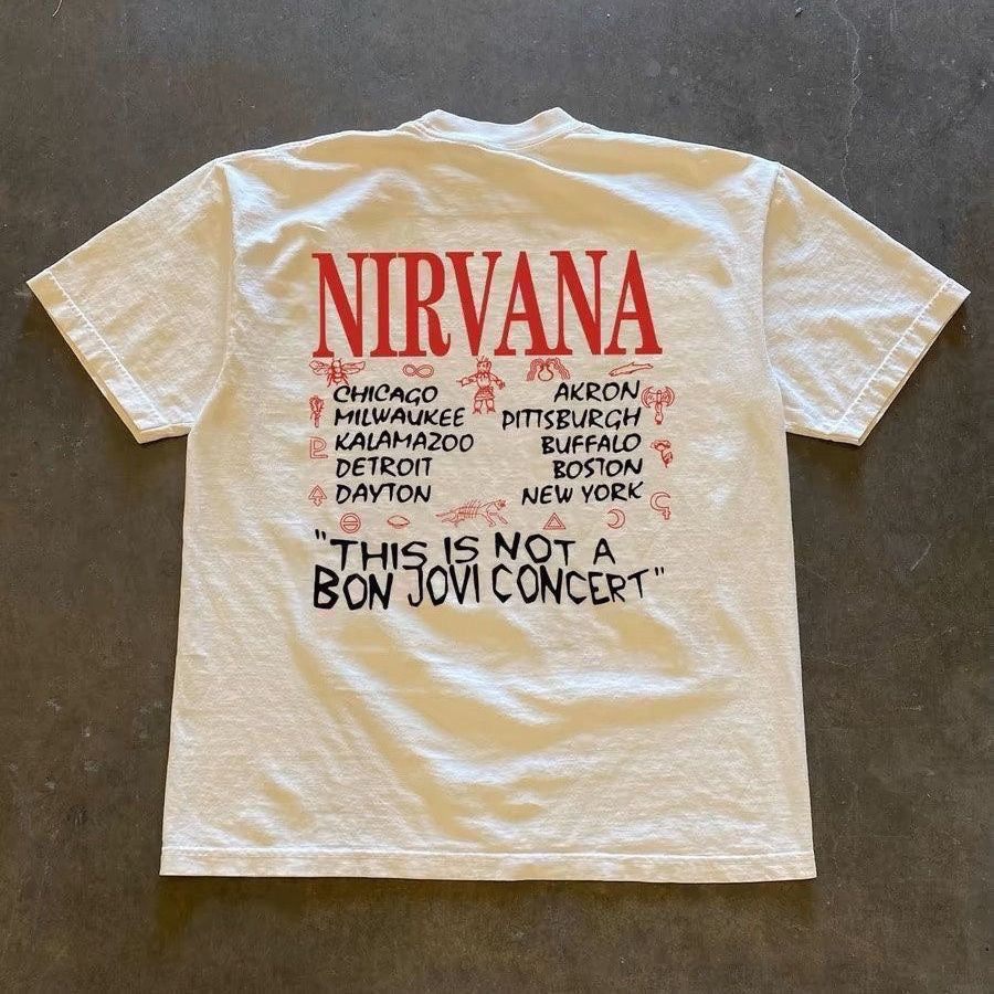 Nirvana Tour Graphic T-Shirt