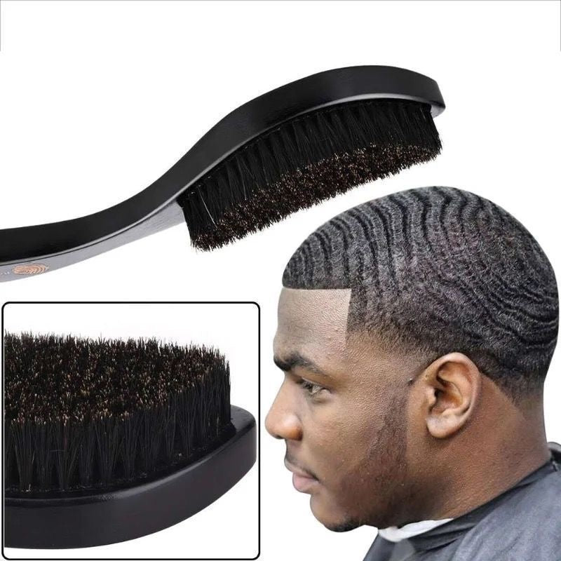 Black Full handle Wave Brush