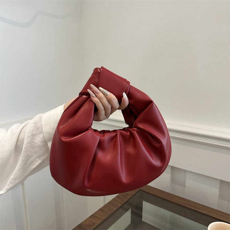 Ruched hobo Bag