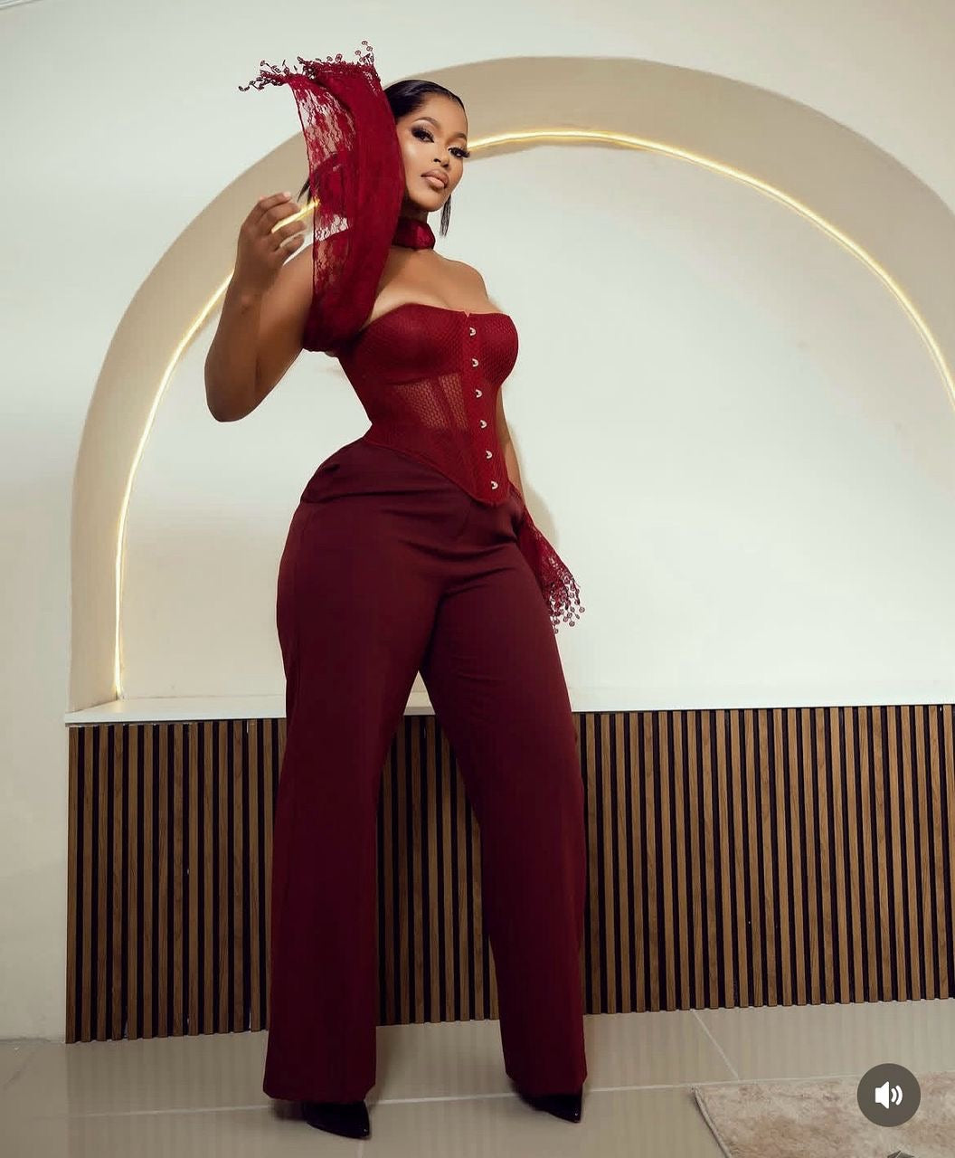 Maroon pants
