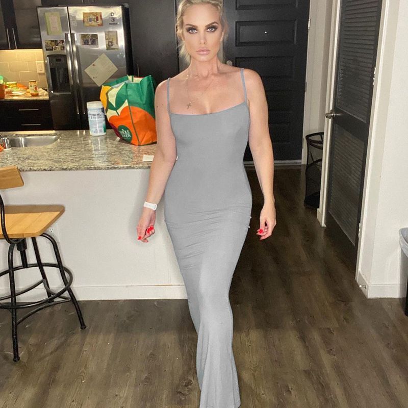 Grey skims dress – OKEA