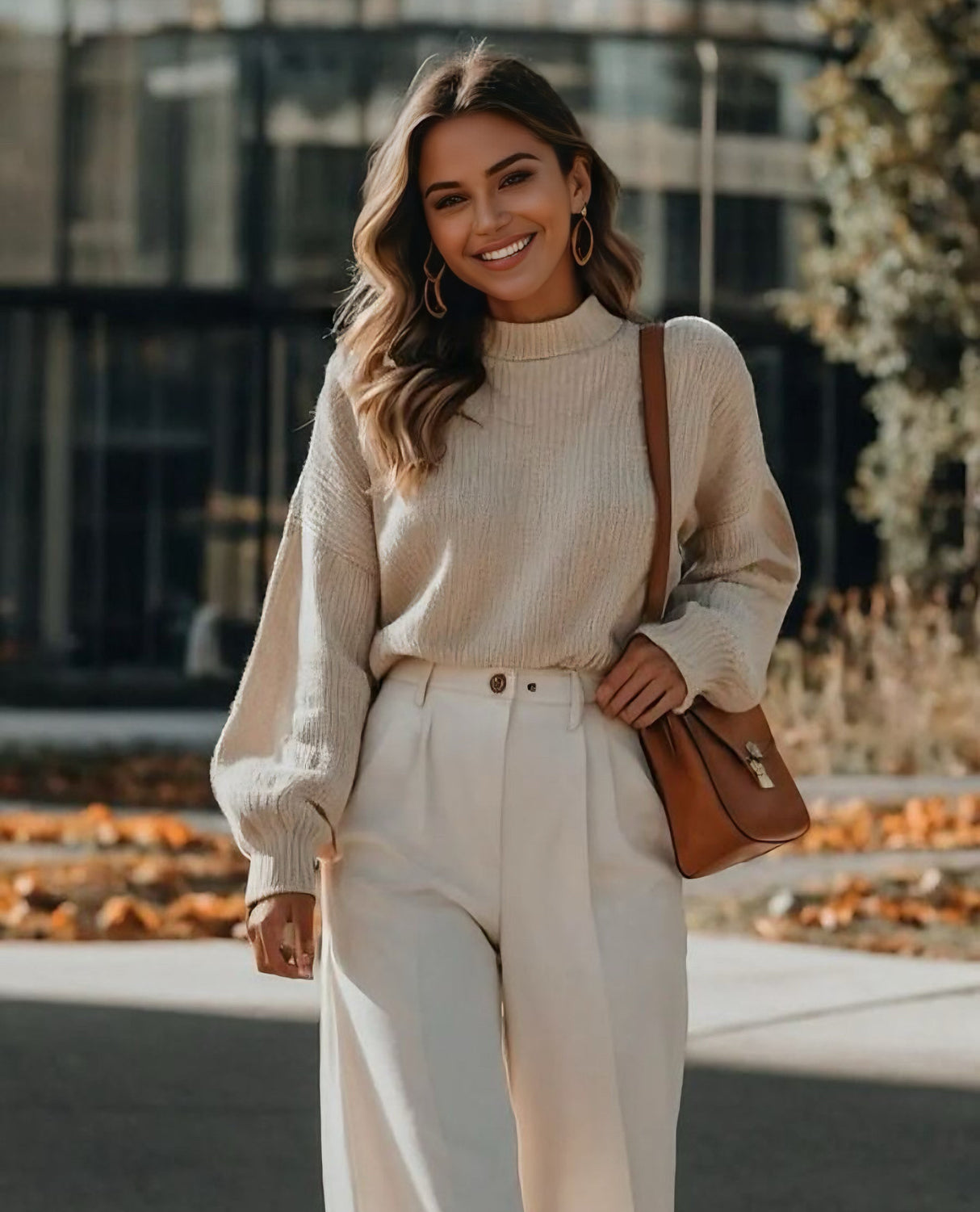 Beige pants