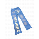 Blue visionz sweatpants
