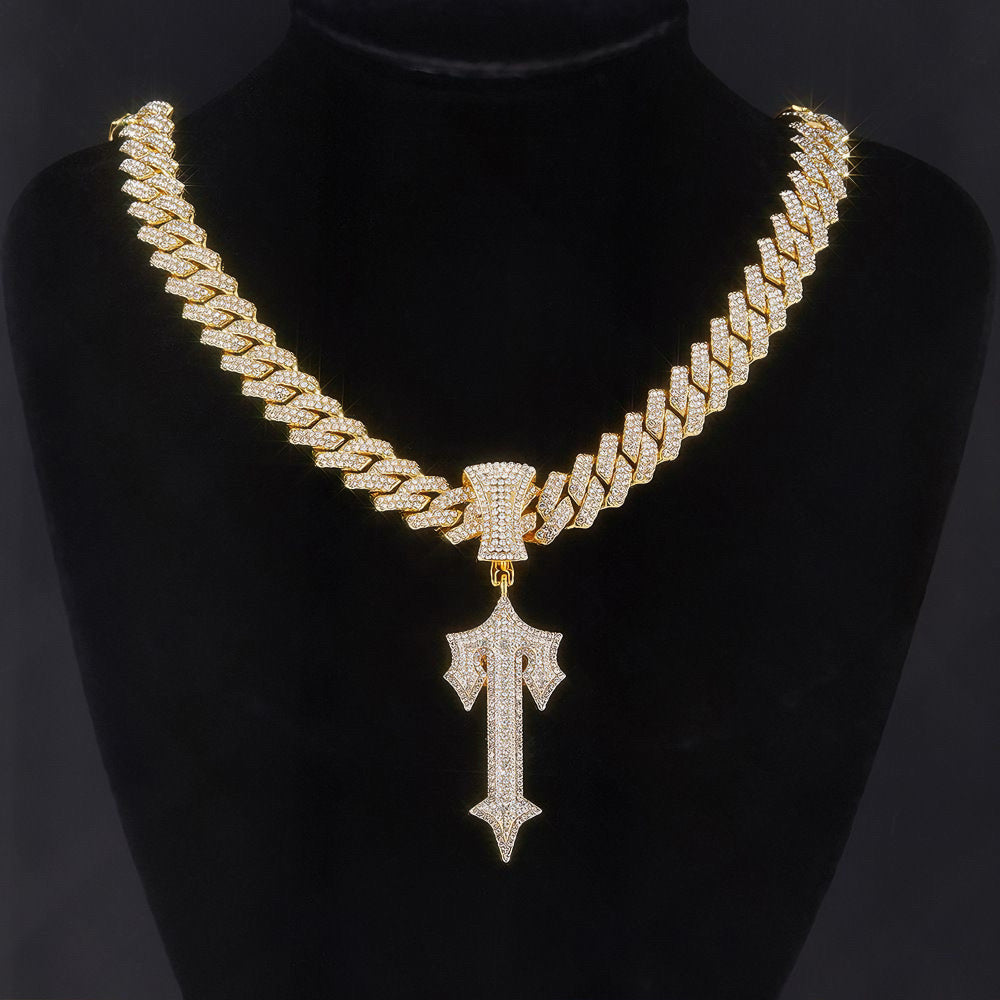 Trapstar Pendant Gold Chain
