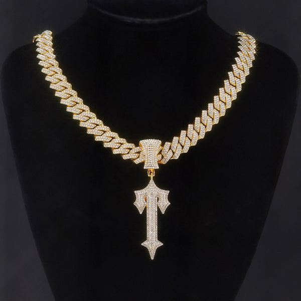 Trapstar Pendant Gold Chain