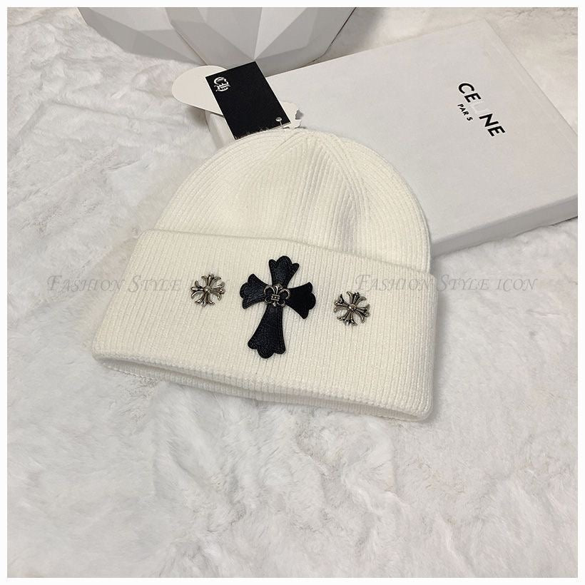 crosses beanie