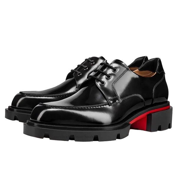 Christian Louboutin "Our Gear" / Lug-Sole Derby Style