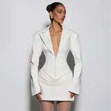 Sculpted Blazer Dress