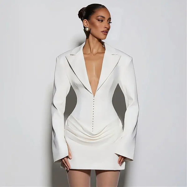Sculpted Blazer Dress