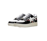 A Bathing Ape (BAPE) BAPE STA Low "Shark" (Black/White)