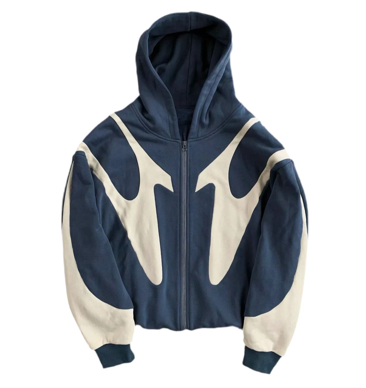 Patchwork Design Hoodie