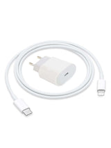 USB-C to Lightning full set charger