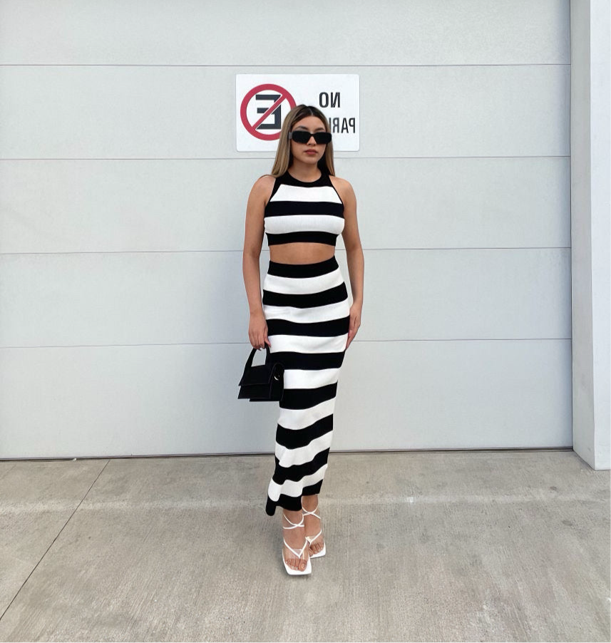Black & white outfit set