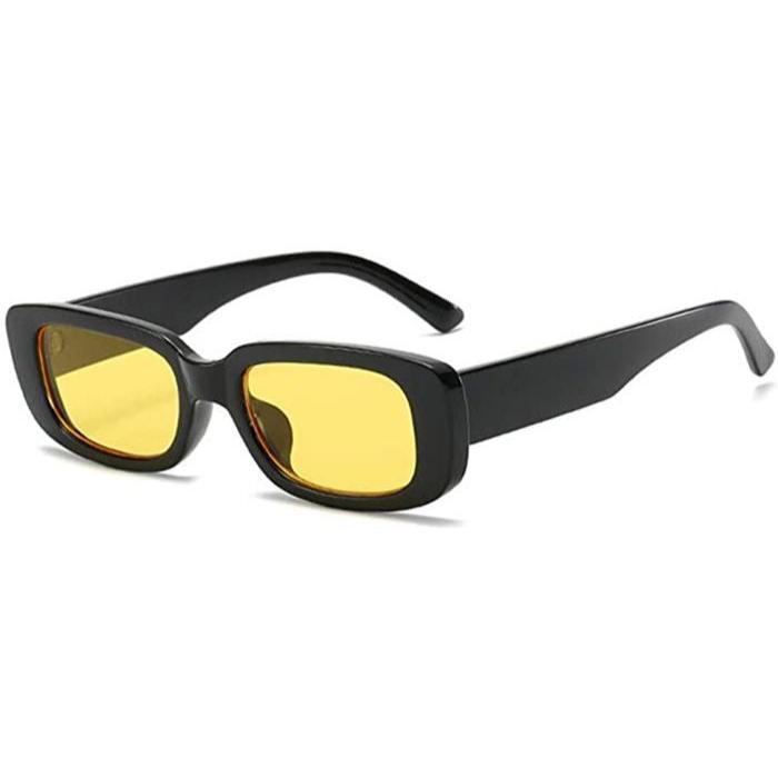 Black and Yellow Retro Shades