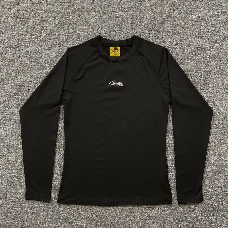 Black long sleeve Corteiz T-shirt