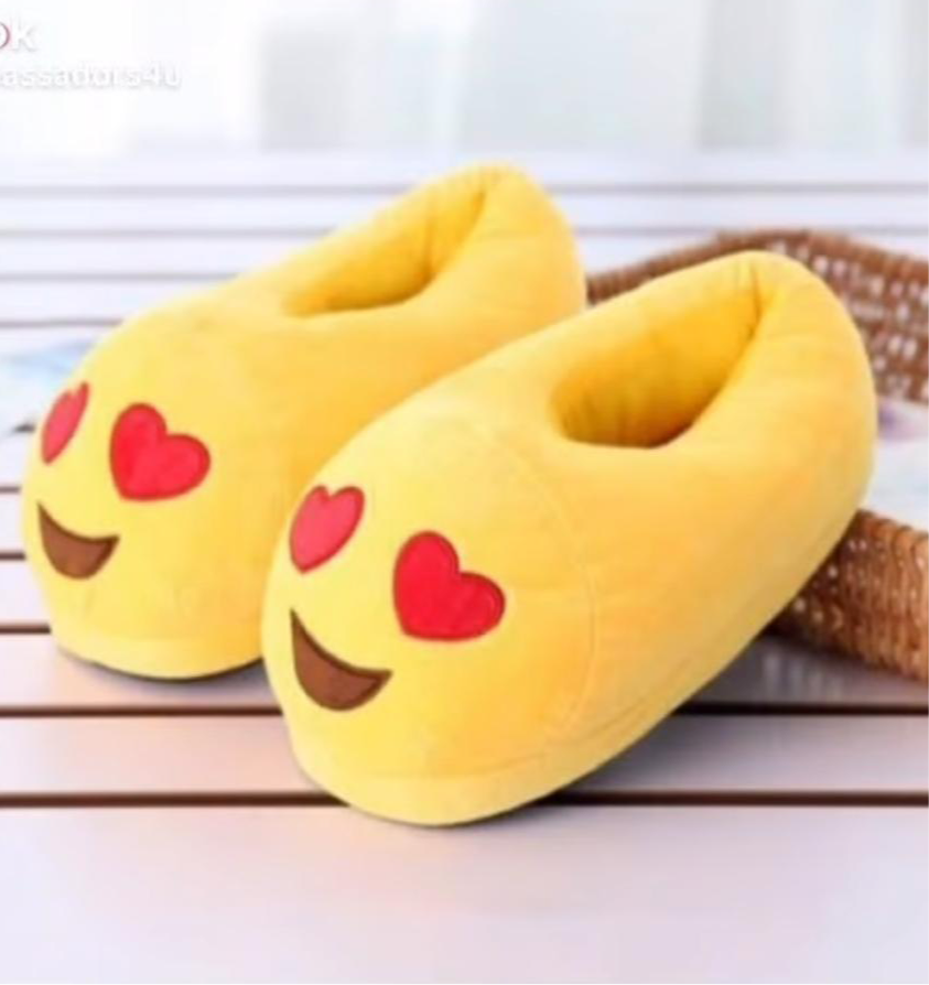 Emoji slippers for kids