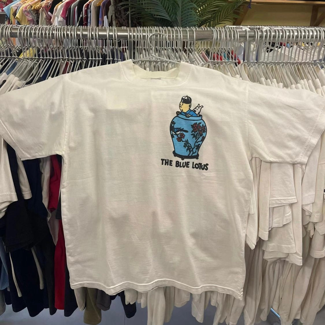 Blue lotus shirt