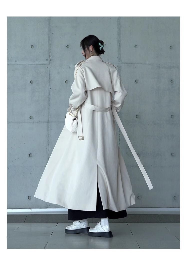 extra-Long Trench Coat