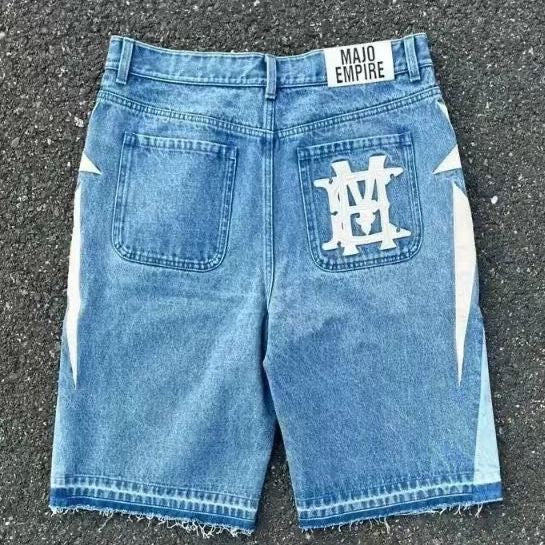 Majo Empire denim shorts