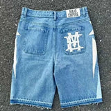 Majo Empire denim shorts