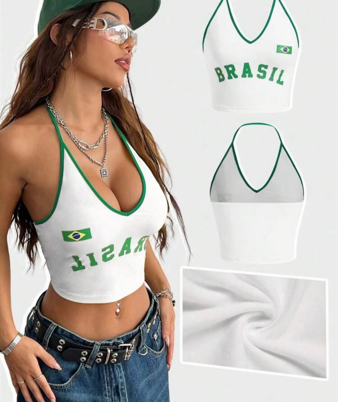 Halter Brasil Top