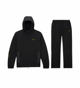NOCTA Tech Fleece Tracksuit (Black / Yellow)