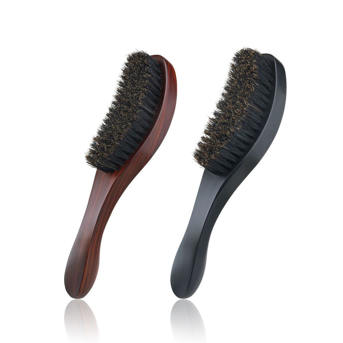 Black Full handle Wave Brush