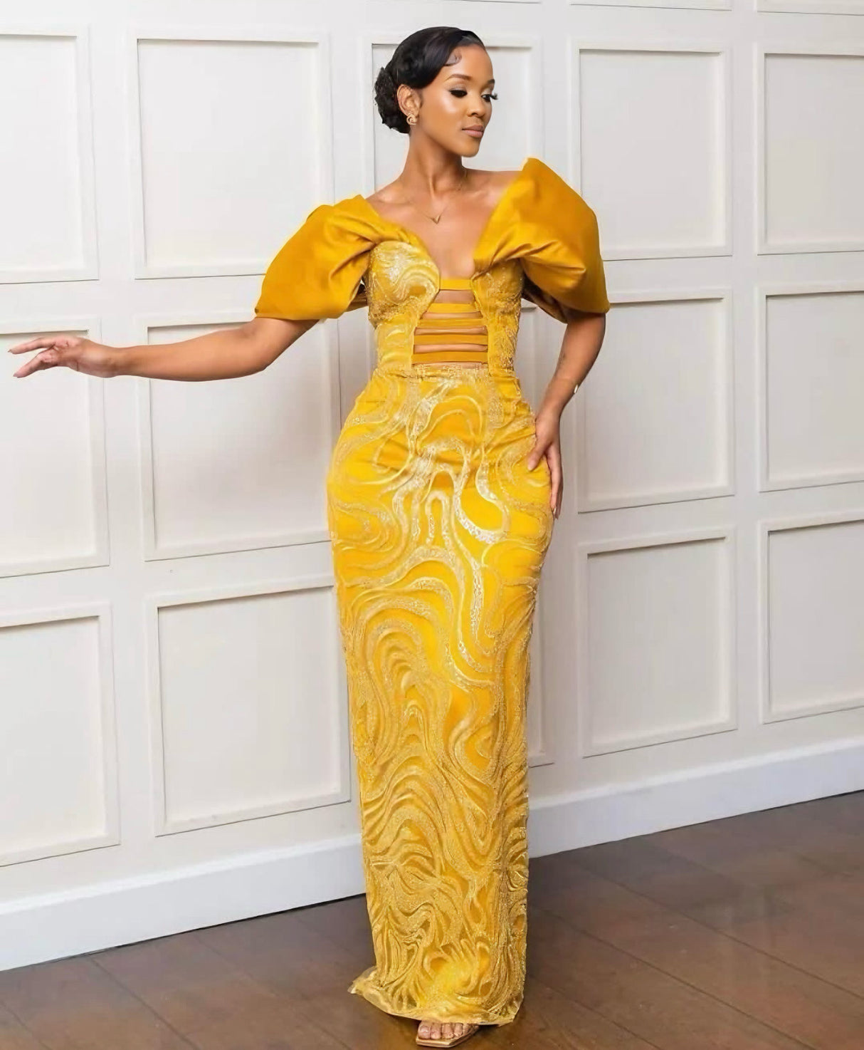 Black empress dress