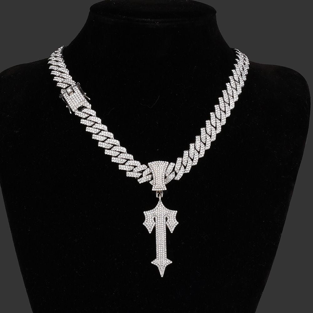 Trapstar Pendant Silver Chain