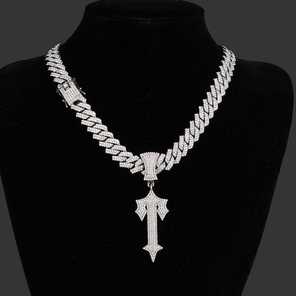 Trapstar Pendant Silver Chain