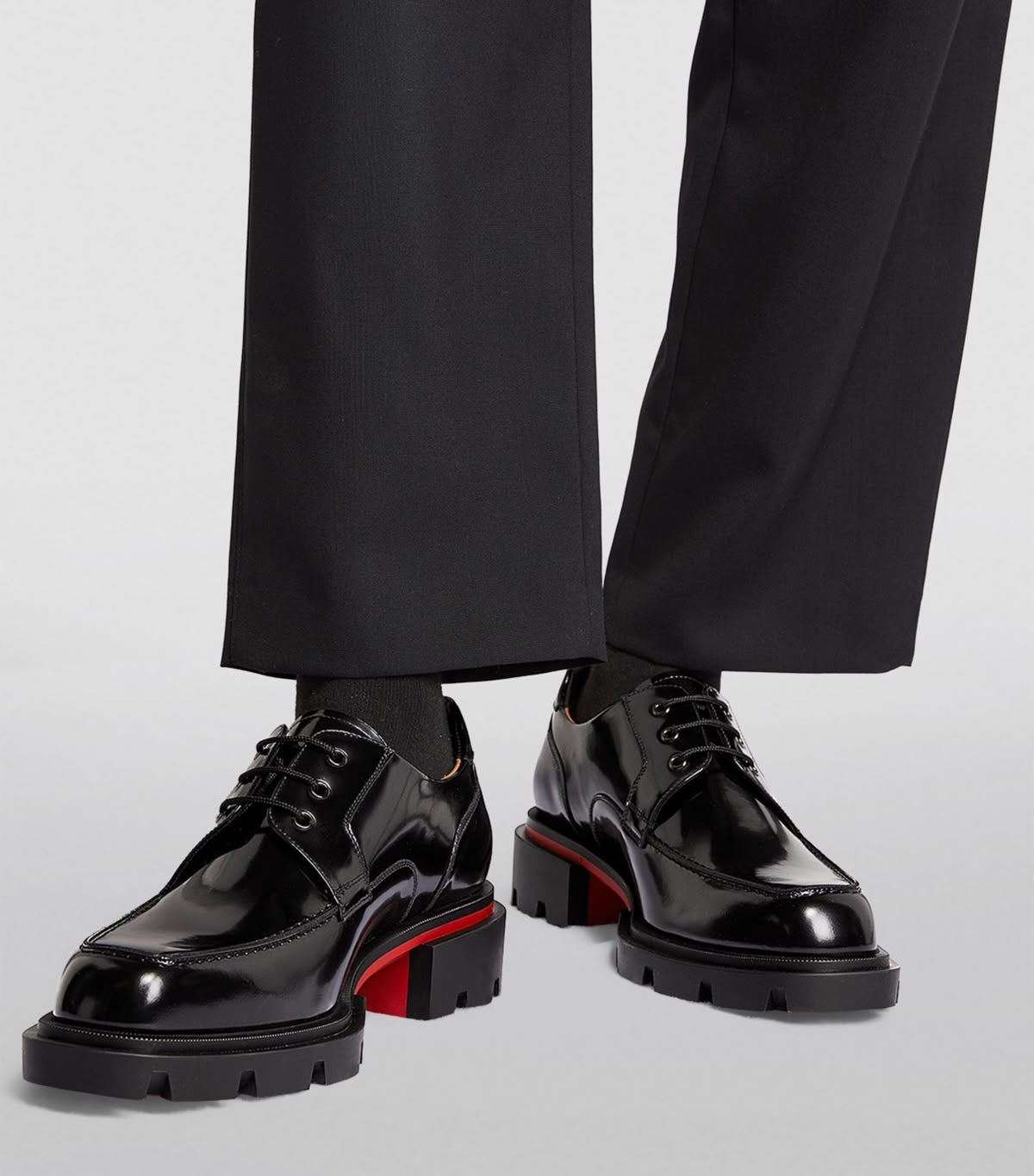 Christian Louboutin "Our Gear" / Lug-Sole Derby Style