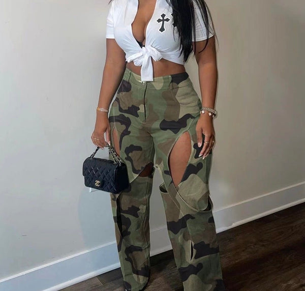 Camouflage pants