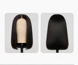 Raw virgin hair glueless wigs straight (5x5)