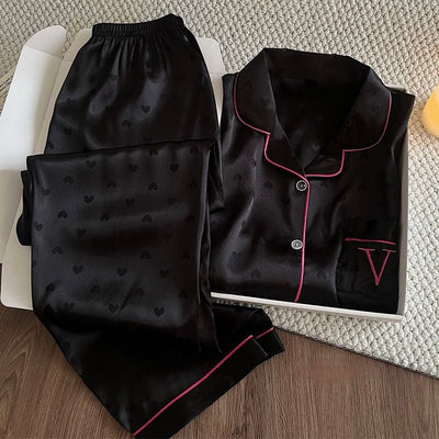 2 piece short sleeve pajamas