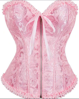 Pink Zip Corset