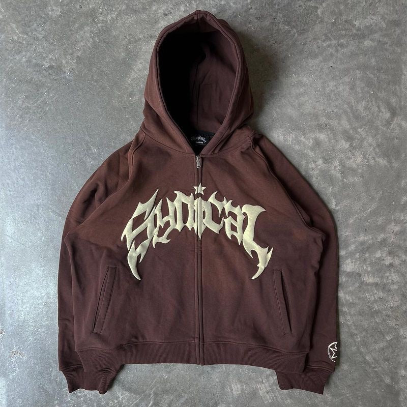 Synical zip up hoodie