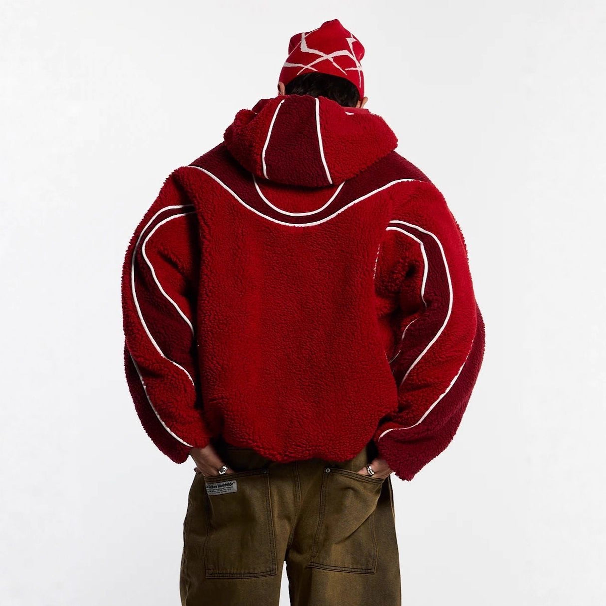 Red Graphics Hoodie