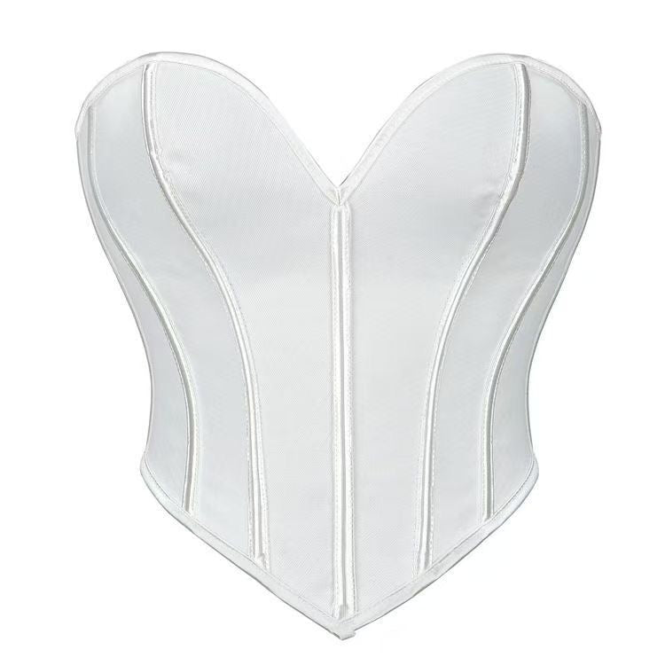 White Strapless Corset