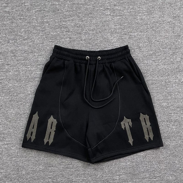 Black trapster shorts