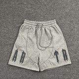 Grey trapster shorts