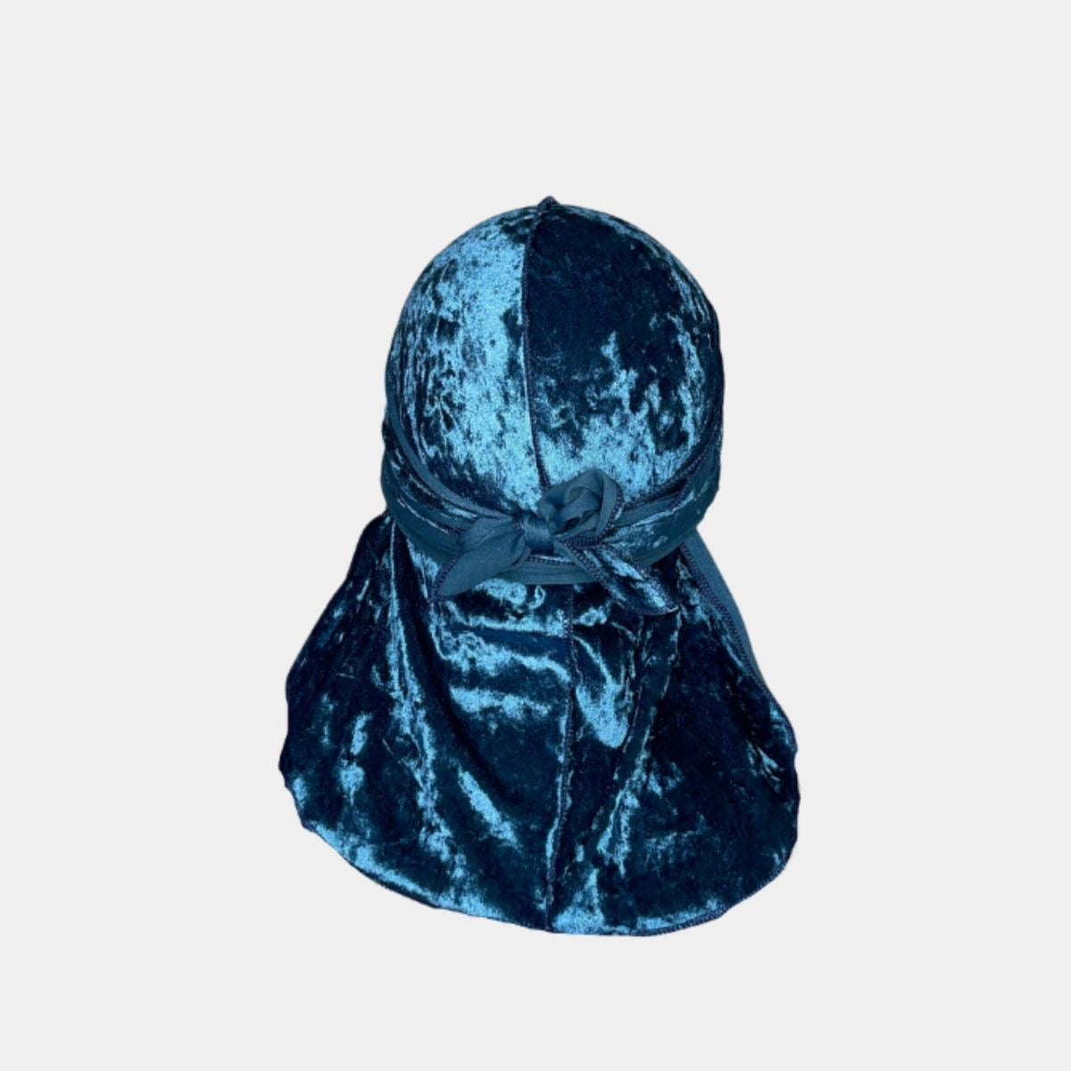 Turquoise Velvet Durag