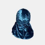 Turquoise Velvet Durag